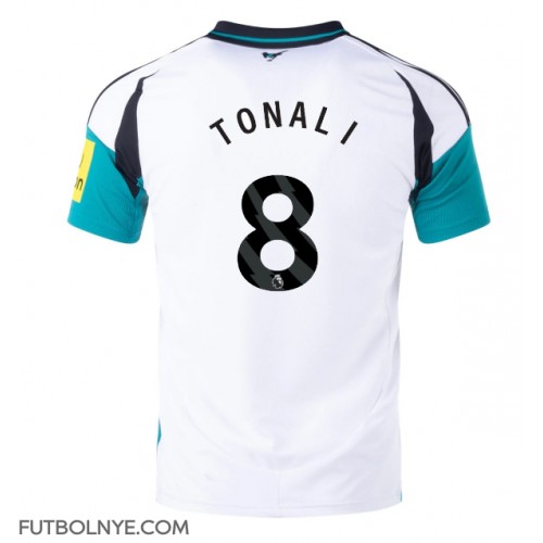 Camiseta Newcastle United Sandro Tonali #8 Tercera Equipación 2024-25 manga corta